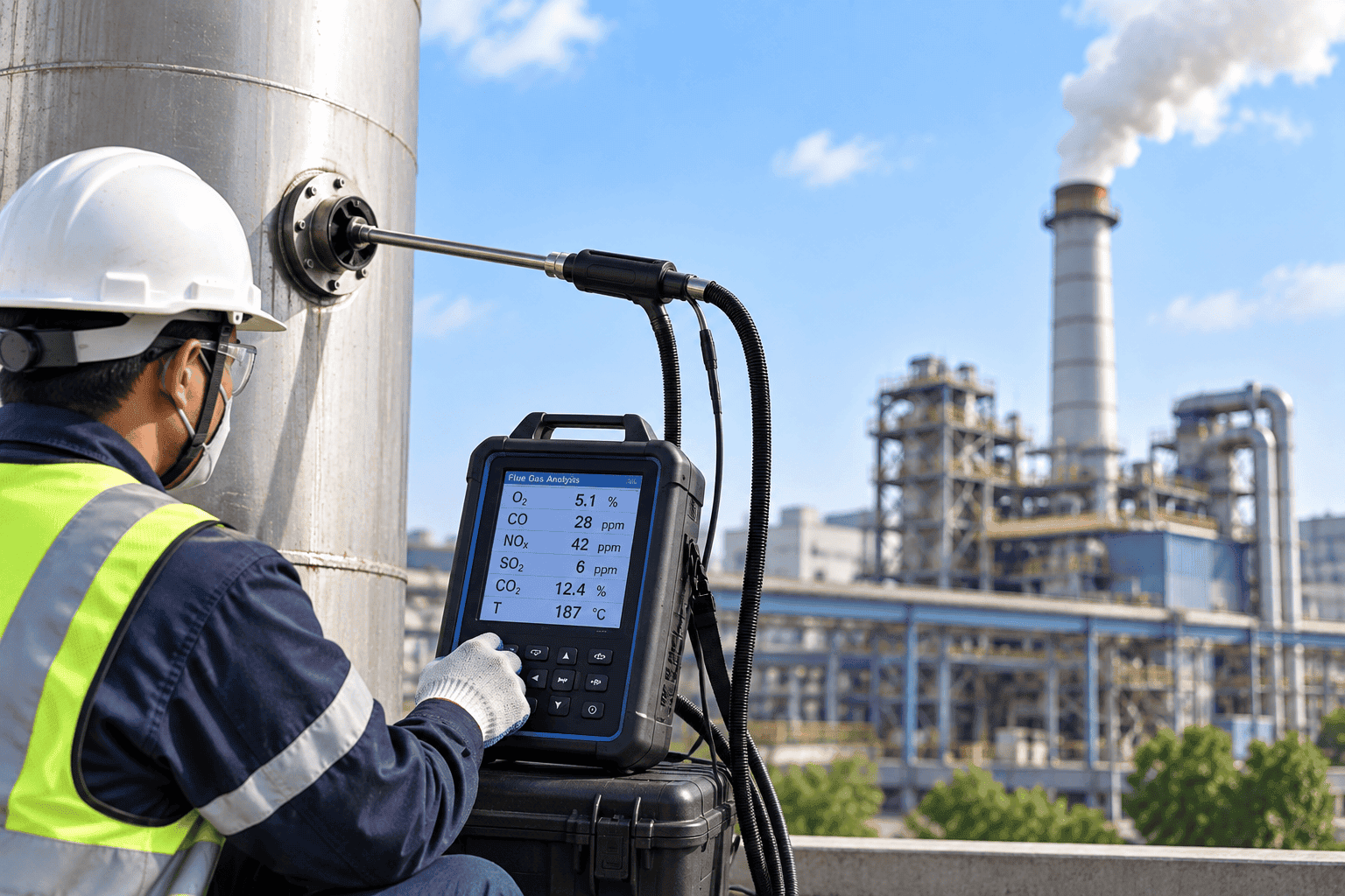 Portable Flue Gas Analysis